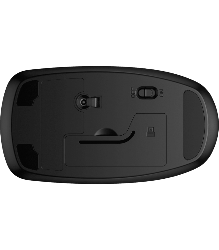 MOUSE HP 235 SLIM /INALÁMBRICO/ NEGRO /USB-A /1600ppp/MOUSE BATT 18 MESES/ 4E407UTABM