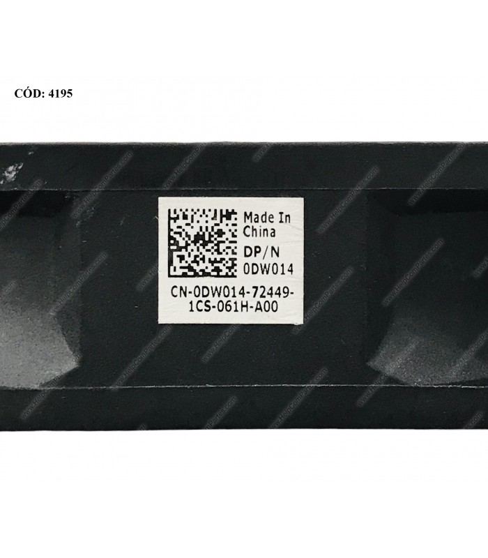 VENTI. DELL OPTIPLEX 390 790 990 7010 9010 SFF PRECISION T1600 T1700 SERIES 12V 5PIN 0DW014 ORIG.