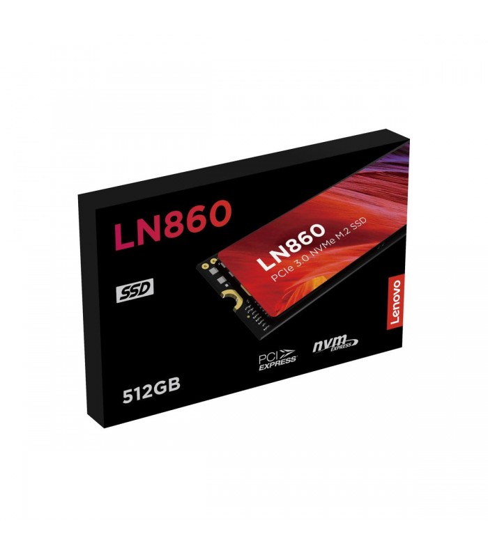 SSD LENOVO LN860 512GB NVMe PCIe GEN3 X4 M.2 2280 /TLC 3D NAND/ TBW 400 / 3500-1900MB/s RW / 5SD1N53083