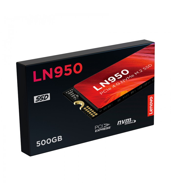 SSD LENOVO LN950 500GB NVMe PCIe GEN4 X4 M.2 2280 /TLC 3D NAND/ TBW 500 / 7200-4700MB/s RW / 5SD1P69441