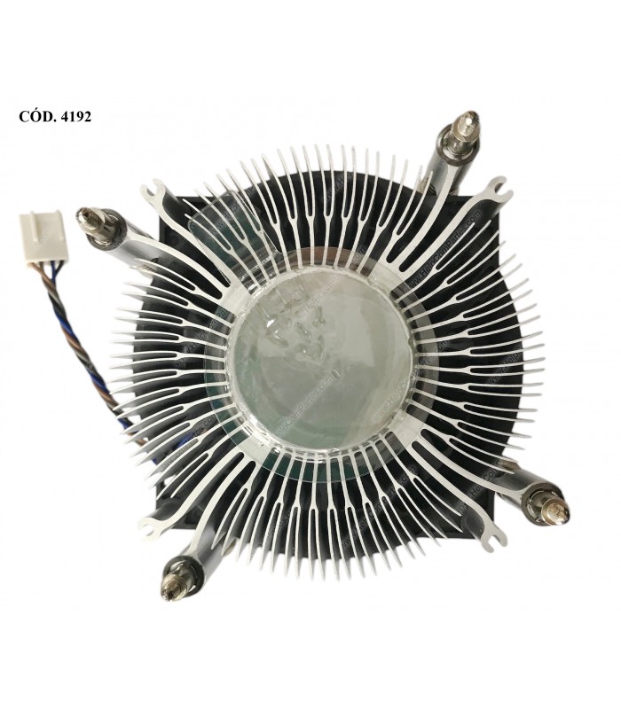 DISIPADOR AIR TORRE HP EliteDesk/ProDesk 600, 800 G2/G3/G4, 400 G4 G5 G6 SFF 4-PIN SERIES ENTL17 65W 908998-001 ORIG.