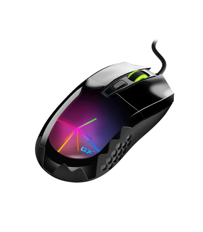 MOUSE GENIUS SCORPION M715 USB ALAMBRICO GAMING 6BOTONES 3D RGB 7COLOR LED 800-7200DPI PC