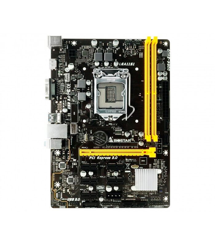 MBO BIOSTAR H110M-BTC LGA1151 mATX/2XDDR4 2400/4xSATA/2XUSB 3.0/2X USB/1X VGA/1X HDMI/1X PCIE3.0/5X PCIE2.0 X1/6TH/7TH GEN.(DS)