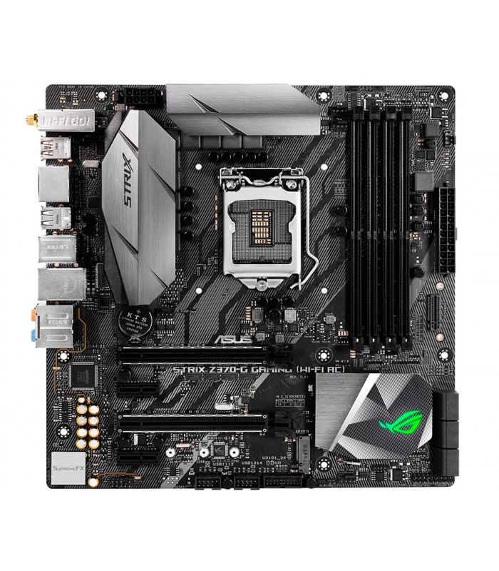 MBO ASUS ROG STRIX Z370-G GAMING (WI-FI) mATX/LGA1151/4xDDR4 4000/4XSATA/8X USB/WiFi/1X DP/1X HDMI/2X PCIE3.0/2X M.2/ 8TH 9TH