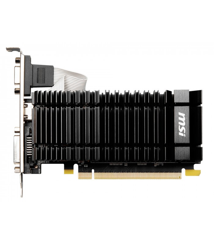 TARJETA VIDEO MSI GEFORCE GT 730 OC/ DDR3 2GB /PCIE 2.0/1X HDMI /1X VGA /1X DVI-D /LOW PR/ 64bit /N730K-2GD3H/LPV1 /PSU 300W
