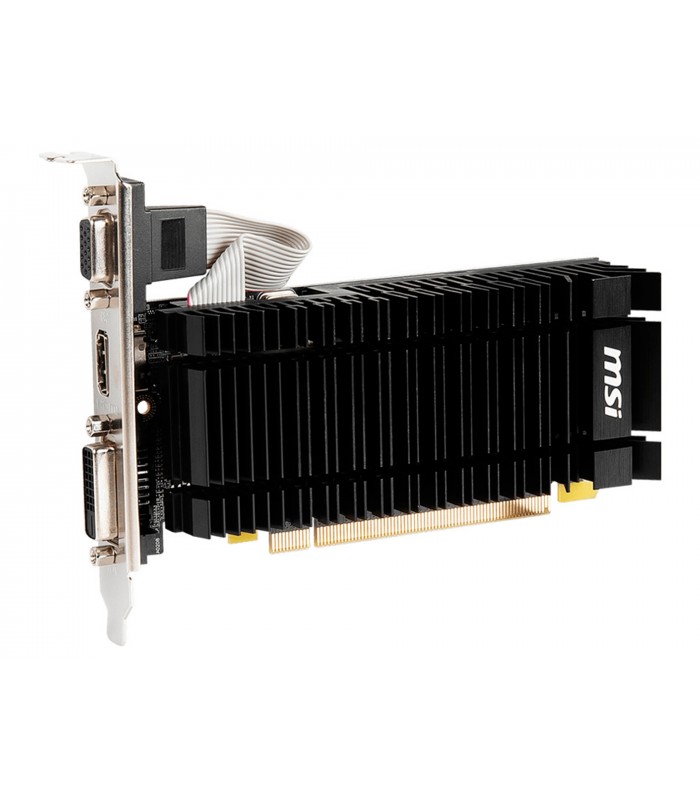 TARJETA VIDEO MSI GEFORCE GT 730 OC/ DDR3 2GB /PCIE 2.0/1X HDMI /1X VGA /1X DVI-D /LOW PR/ 64bit /N730K-2GD3H/LPV1 /PSU 300W