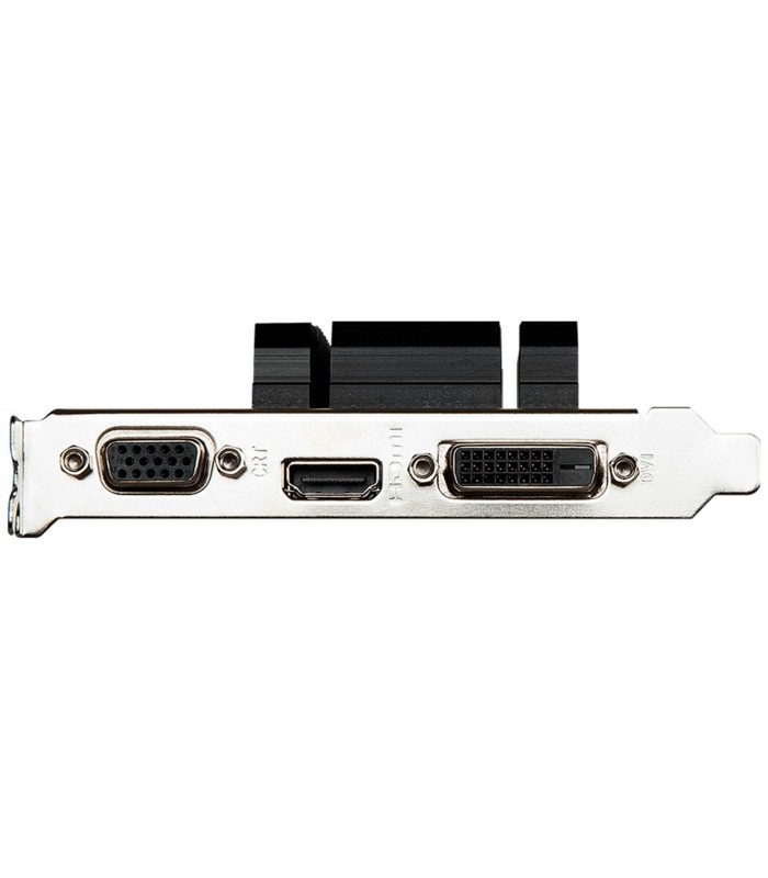 TARJETA VIDEO MSI GEFORCE GT 730 OC/ DDR3 2GB /PCIE 2.0/1X HDMI /1X VGA /1X DVI-D /LOW PR/ 64bit /N730K-2GD3H/LPV1 /PSU 300W