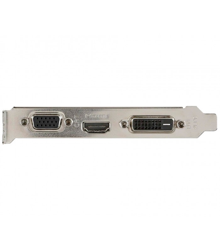 TARJETA VIDEO MSI GEFORCE GT 710/ DDR3 2GB /PCIE 2.0/1X HDMI /1X VGA /1X DVI-D /LOW P./ 64bit/1FAN /GT 710 2GD3 LP /PSU 300W