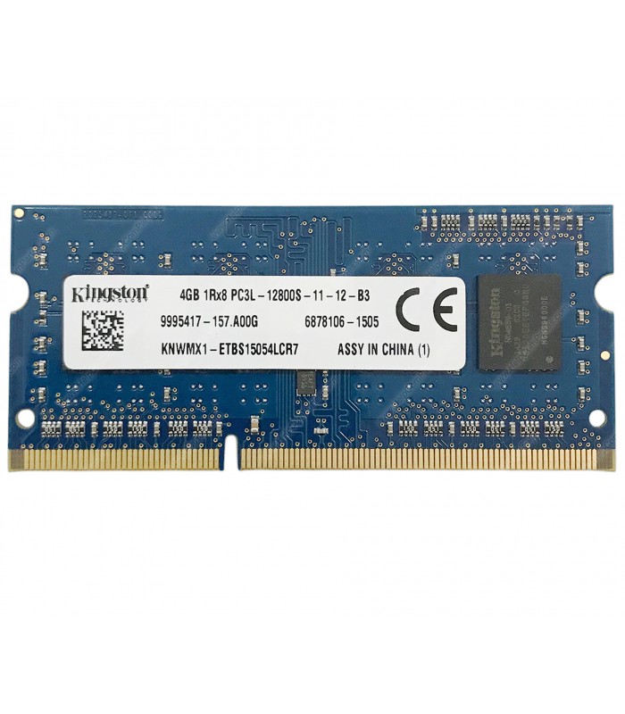 MEMORIA DELL 4GB DDR3 1600MHZ SODIMM Non-ECC 1.35V CL11 204PIN SNPNWMX1C/4G ORG.