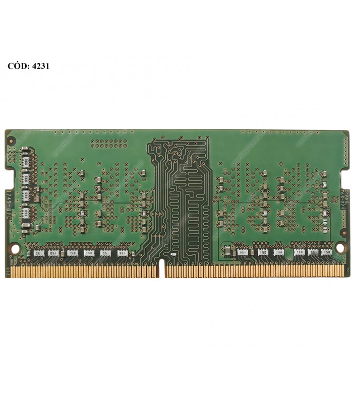 MEMORIA SK HYNIX 4GB DDR4 2400MHZ SODIMM Non-ECC 1.2V 260PIN CL17 HMA851S6AFR6N-UH 798035-001 SN ORIG.