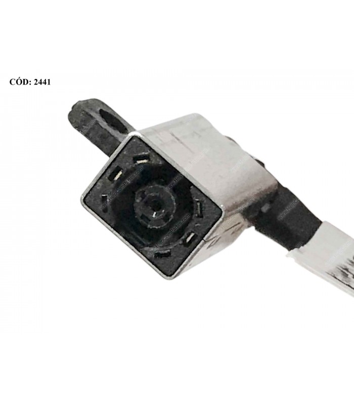 DC JACK POWER DELL INSPIRON 11 3000 3148 15 5568 7569 7579 13 5368 5378 /  Latitude 3390 SERIES 0JDXIR JDXIR ORIG.