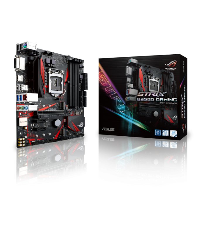MBO ASUS ROG STRIX B250G GAMING mATX/LGA1151/4xDDR4 2400/6XSATA/6X USB/1X HDMI/1X PCIE3.0/2X M.2/ 6TH 7TH
