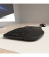 TECLADO KLIP XTREME KBK-530S INALÁMBRICO 2.4GHz / ERGONOMICO DIVDIDO / FN / PC / LATINO /10M /BK