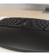 TECLADO KLIP XTREME KBK-530S INALÁMBRICO 2.4GHz / ERGONOMICO DIVDIDO / FN / PC / LATINO /10M /BK
