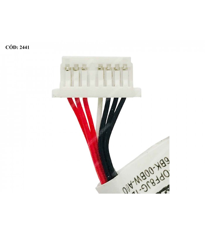 DC JACK POWER DELL INSPIRON 11 3000 3148 15 5568 7569 7579 13 5368 5378 /  Latitude 3390 SERIES 0JDXIR JDXIR ORIG.