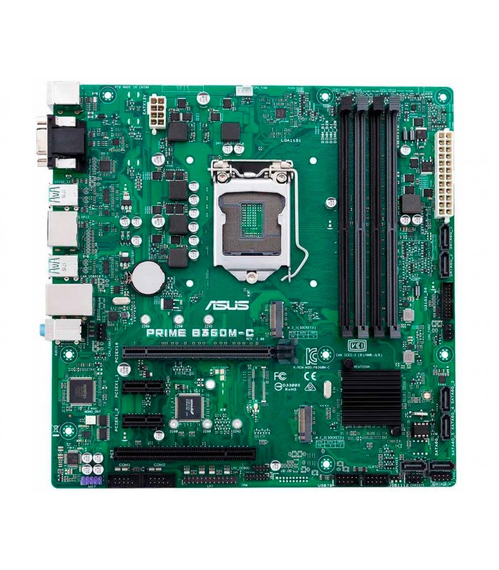 MBO ASUS PRIME B360M-C/CSM mATX / LGA1151/4xDDR4 2666/2xM.2/1PCI/DVI/4SATA/HDMI/VGA/DPX2/2-PS/2 8TH 9TH GEN