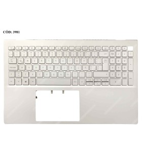 DELL ASSY W/KB W/PLMRST/ INSPIRON 15 5501 5502 5504 5505 SERIES SLV 0TTGCH BL LA ORIG.