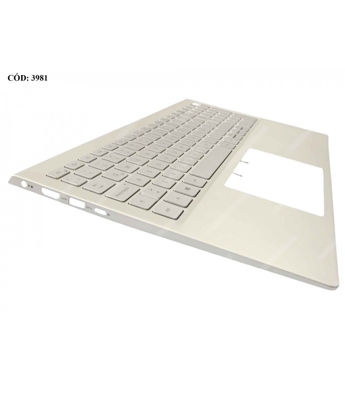 DELL ASSY W/KB W/PLMRST/ INSPIRON 15 5501 5502 5504 5505 SERIES SLV 0TTGCH BL LA ORIG.