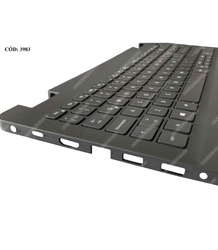 DELL ASSY W/KB W/PLMRST /VOSTRO 15 3500 3501 3505 SERIES USB-C 0DW46T 0KKF0M BK LA ORIG.