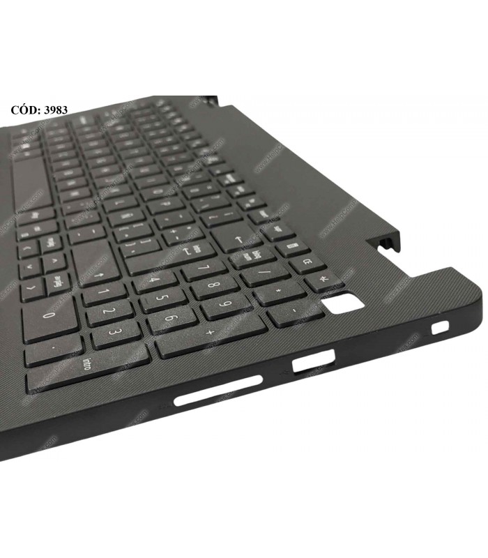 DELL ASSY W/KB W/PLMRST /VOSTRO 15 3500 3501 3505 SERIES USB-C 0DW46T 0KKF0M BK LA ORIG.