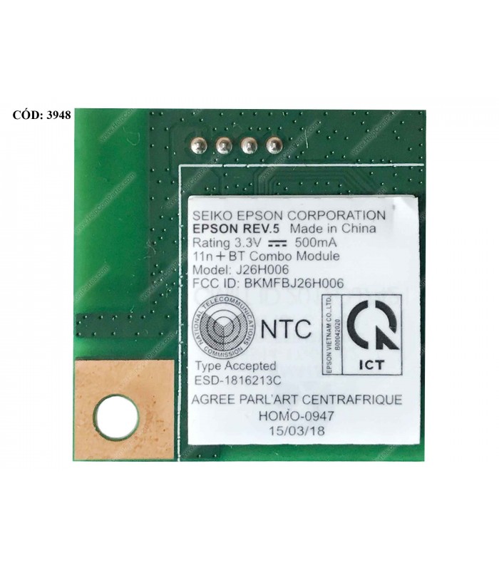 WIRELESS MODULE EPSON L4160 L4260 L4261 L4266 L4267 L4268 L4269 ET-2850 ET-2851 ET-2856 REF. 350 2207229 ORIG.