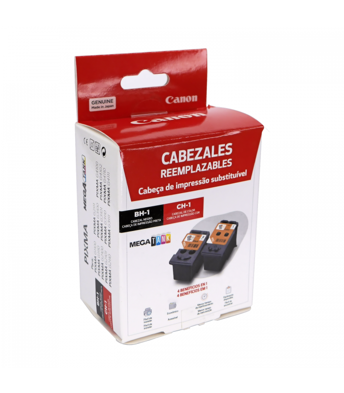 CABEZAL CANON BH-1/CH-1 KIT BK-CL PIXMA G1100 G1110 G2100 G2101 G2110 G2111 G3100 G3101 G3110 G3111 G4100 G4102 G4110