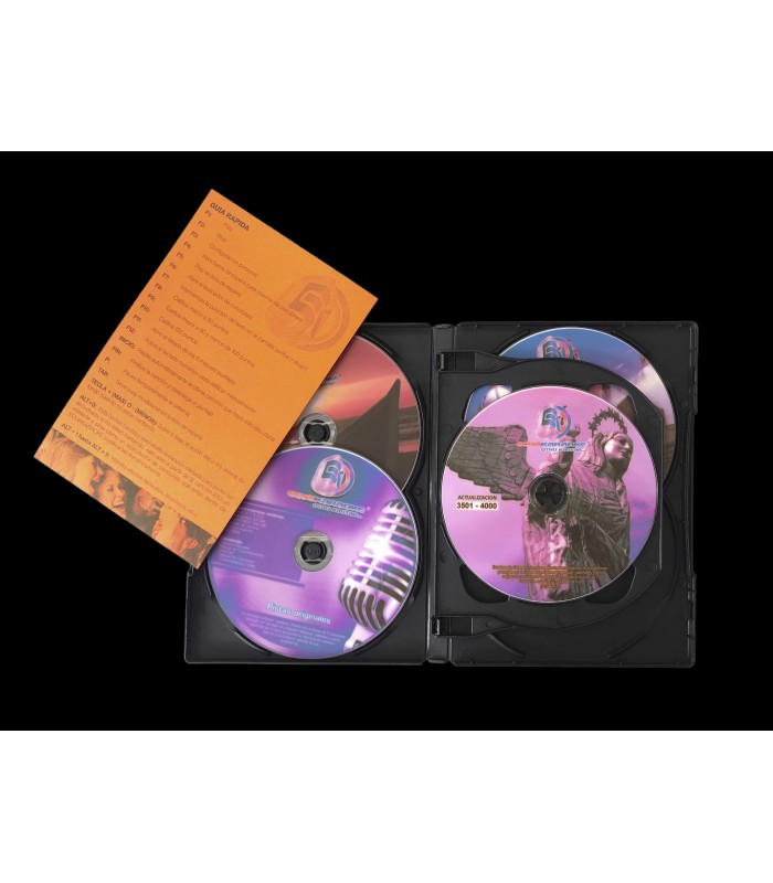 ECUAKARAOKE 5000 A 8200 PISTAS ORIGINALES 2022 PROFECIONAL 1PC.