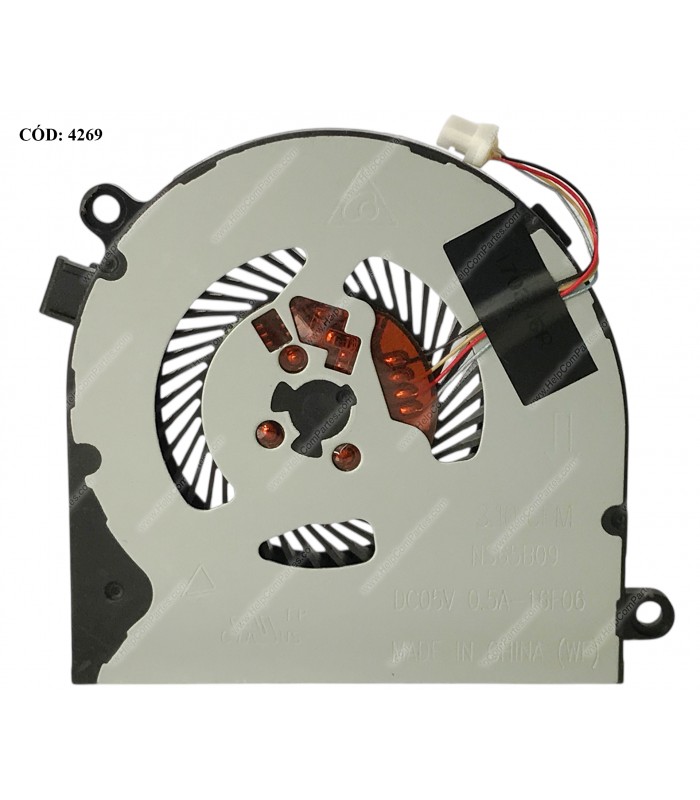VENTI. DELL LATITUDE 13 3380 CHROMEBOOK 13 3380 SERIES 05V 4PIN 023.1007Z.0011 02NY3X ORIG.