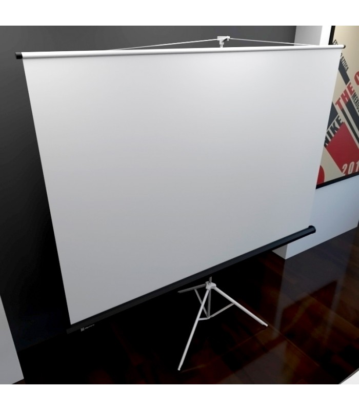 PANTALLA PROYECCION KLIP XTREME KPS-113 92"/2.34m /MANUAL/A 16:09/ + TRIPODE/ AC120KLX29