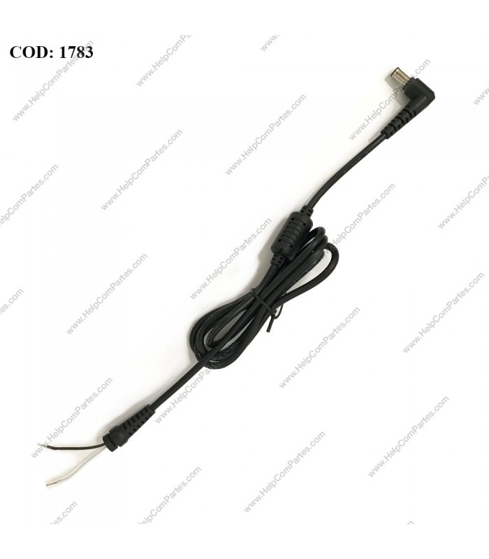 DC CORDS SONY 19.5V / 6.5*4.4mm / PIN NEGRO TIPO L