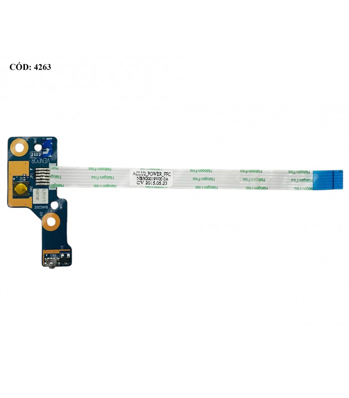 POWER BUTTON LENOVO BD W/CABLE G40-30 G40-45 G40-80 G40-70 G41-35 Z40-70 Z40-75 SERIES ACLU1 NS-A272 90005904 ORIG.