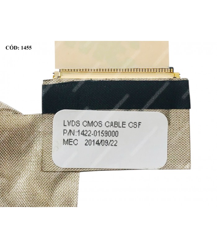 FLEX LCD TOSHIBA SATELLITE L875 L870 C875 C870 L875D C875D C870D SERIES 40PIN 1422-0159000 H000037860 OEM