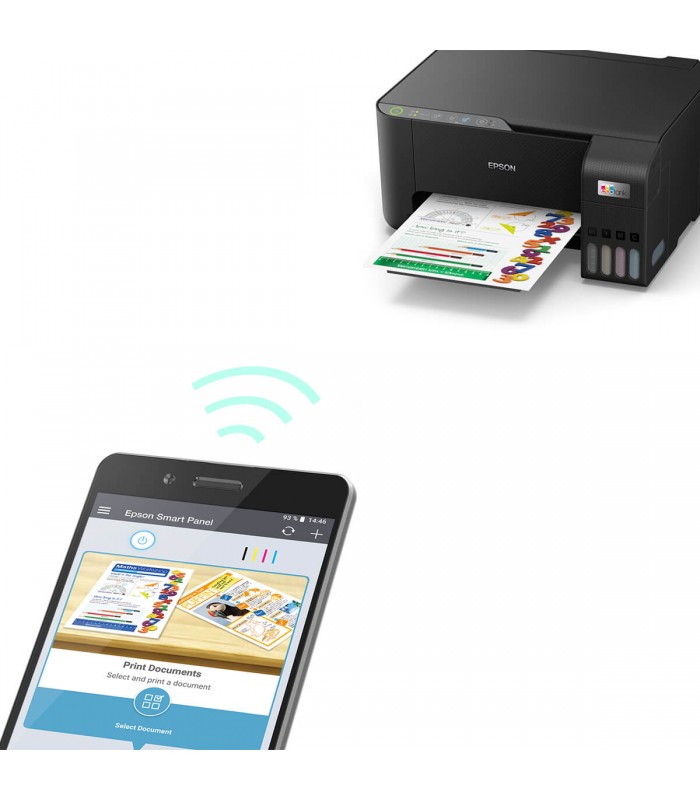 IMPRESORA EPSON L3250 PRINT/WIFI/COPY/SCAN/4500 BK/7500 COLOR/33/15PPM-N- BOT 544 1Y