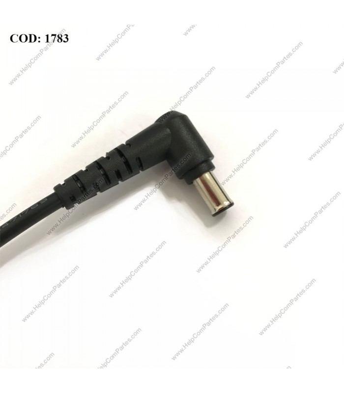 DC CORDS SONY 19.5V / 6.5*4.4mm / PIN NEGRO TIPO L