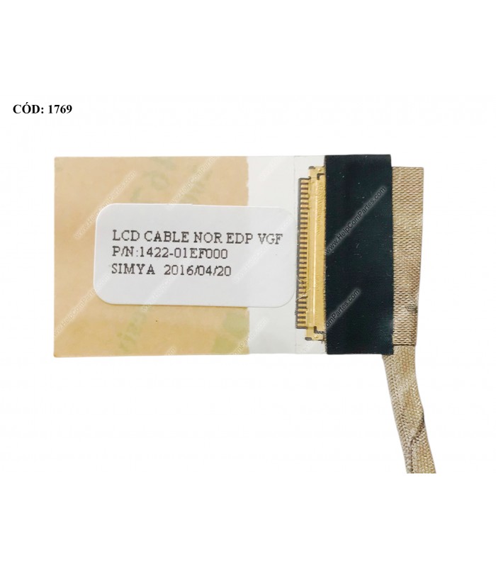 FLEX LCD TOSHIBA SATELLITE C55-B C55D C55T C55D-B C50D C55T-B SERIES ZSWAA DC02001YG00 ORIG.