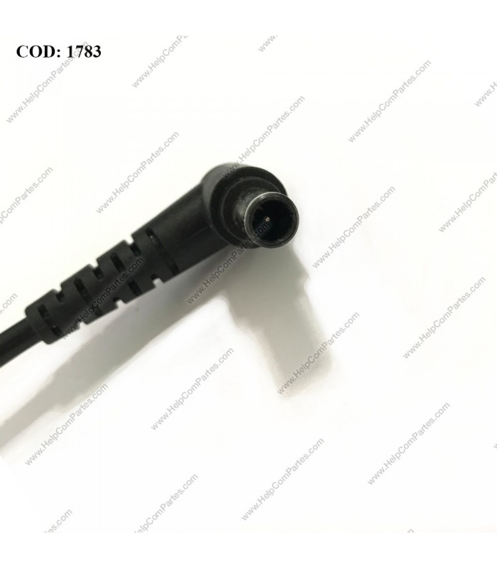 DC CORDS SONY 19.5V / 6.5*4.4mm / PIN NEGRO TIPO L