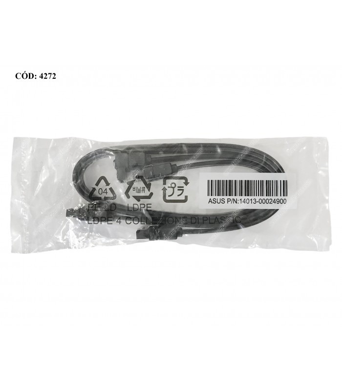 HDD CABLE SATA ASUS 14013-00024900 /24400 TIPO I+L KIT / DATOS SATA III 6GB/s HDD/SSD 40CM ORIG.
