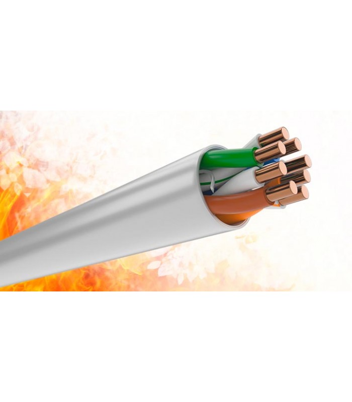 CABLE NEXXT UTP CAT6 4-PAIR GR 1.000Mbps/1Gbps 250MHz 4P 24AWG CM / GRIS AB356NXT31