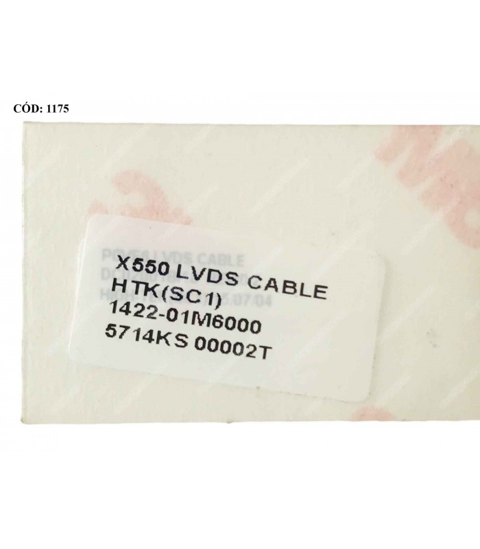 FLEX LCD ASUS A550 A552 D551 D552 F550 F552 FX550 K550 X550 X550CA X550CC X550CL X552 R510 R513 Y582 SERIES 40PIN OEM