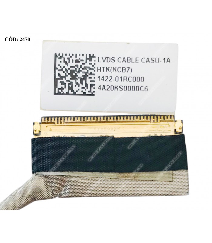 FLEX LCD TOSHIBA SATELLITE L40 L40D L40D-A L40D-B C40 C45 C45-B SERIES 40PIN 1422-01RC000 ORIG.
