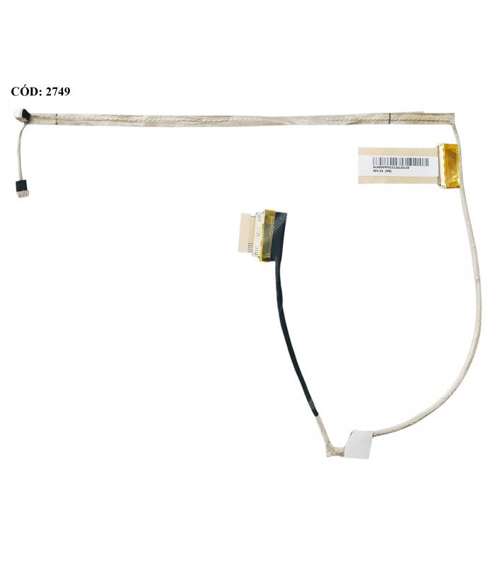 FLEX LCD TOSHIBA SATELLITE C40-A C40D C40-D C45-ASP SERIES 40PIN DD0MTCLC120 ORIG.