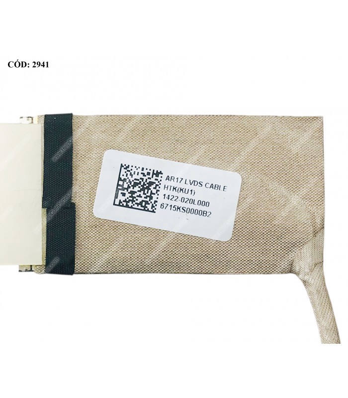 FLEX LCD SONY VAIO VPCCA VPCCB VPC-CB VPC-CA VPC-CA17 VPCCA17EC VPCCA-17EC PCG-61712T VPCCA-112T 40PIN 603-0001-6830_A OEM