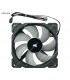 VENTILADOR CORSAIR ML120 120mm PWM PREMIUM MAGNETIC LEVITATION COMPU 400-2400RPM 4PIN DC 12V 0.219A 31-005165 ORIG.