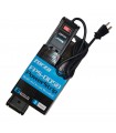 REGLETA FORZA FPS-005B, 2400W, BLACK 110V/220V 50/60Hz 10A, 90CM , 6NEMA 5-15P