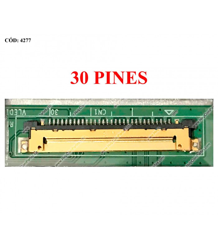 DISPLAY 15.6" 30PIN WLED SLIM FHD (1920x1080) NARROW MATTE 60HZ IPS N-TS eDP VC.D PCBA FLAT 26CM 2CM NO BRACKETS 5D10W73207