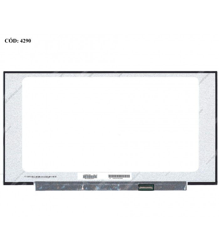DISPLAY 15.6" 30PIN WLED SLIM FHD (1920x1080) NARROW MATTE 60HZ IPS N-TS eDP VC.D PCBA FLAT 2CM NO BRACKETS 5D11J12384 ORIG