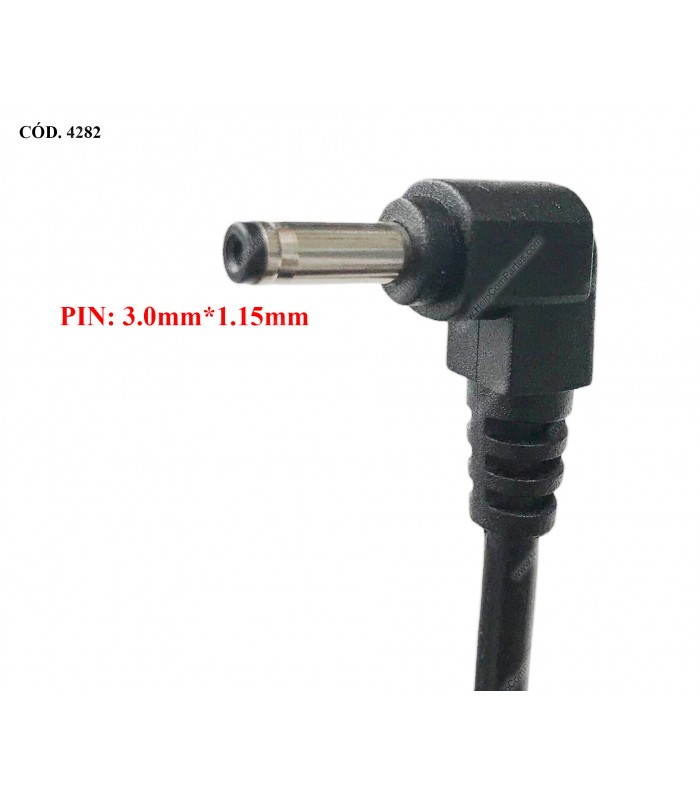 CARGADOR GATEWAY 19V---2.37A 45W PIN 3.0*1.15 100-240V~ US 50-60Hz 2PRONG DIRECTO (WALL MOUNT) GWTN156-1 OEM