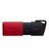 PEN DRIVE KINGSTON DT EXODIA M 128GB USB-A 3.2 Gen1 /3.1/3.0/2.0 /ROJO/ DTXM/128GB