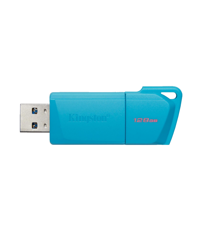 PEN DRIVE KINGSTON DT EXODIA M 128GB USB-A 3.2 Gen1 /3.1/3.0/2.0 /AQUA BLUE NEON/ KC-U2L128-7LB