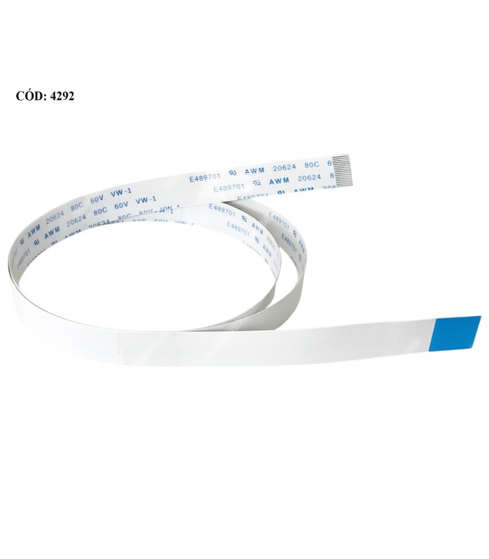 FLEX FLAT FFC 17PIN 64cm LARGO 9CM ANCHO 80C 60V